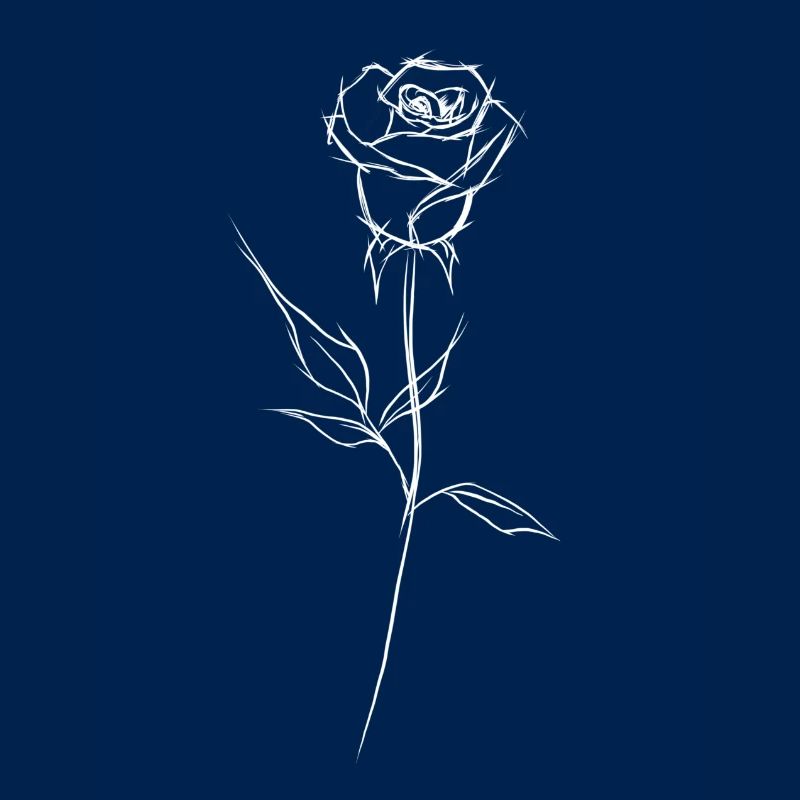 Rose "weiß"
