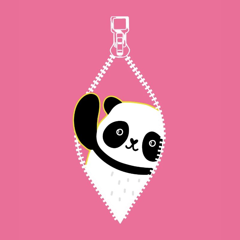 Panda de la fermeture éclair