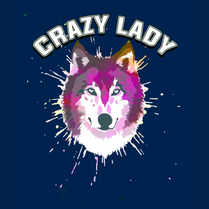 Crazy wolfs lady