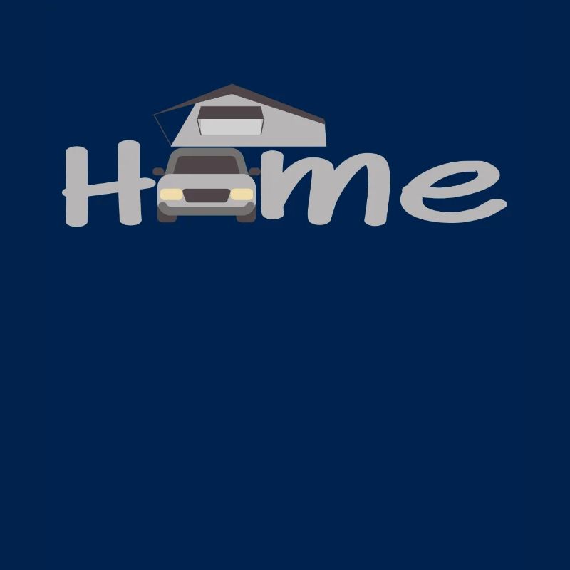 Dachzelt Camper Home Geschenk