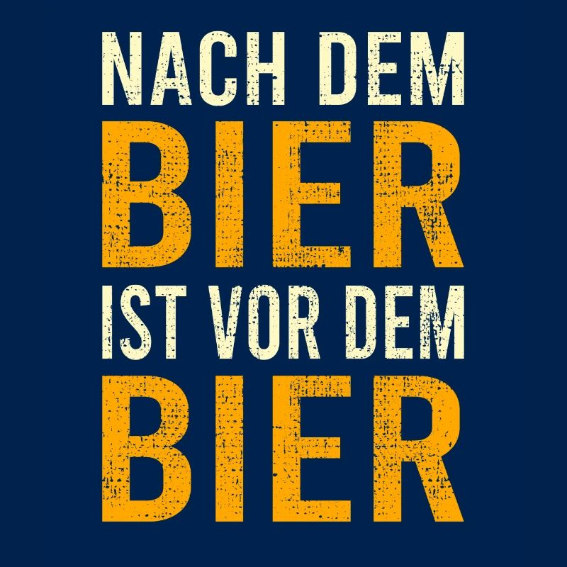 Lustiger Bier Spruch
