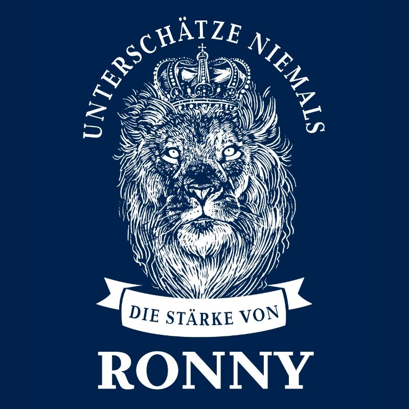 Ronny Geschenk Name Löwe