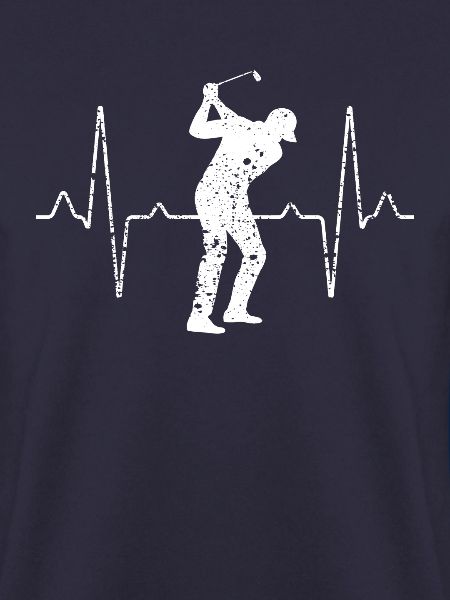 Golf Golfer Herzschlag