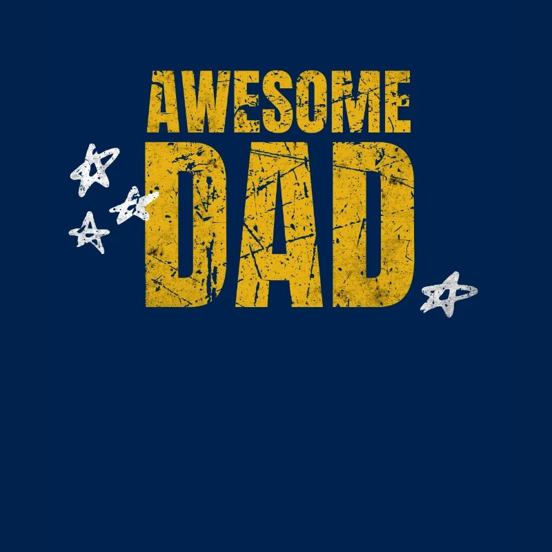 AWESOME DAD! Dad's Day Bester Papa der Welt