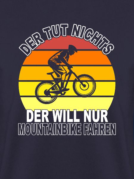 Mountainbike Spruch
