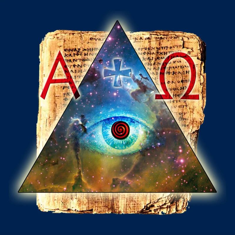 L'oeil de Dieu Alpha Omega + - All-Seeing