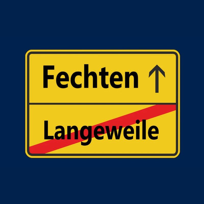 Langeweile? Fechten