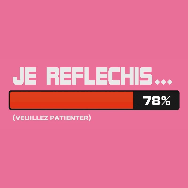 Je reflechis, patientez, please wait (orange|blanc