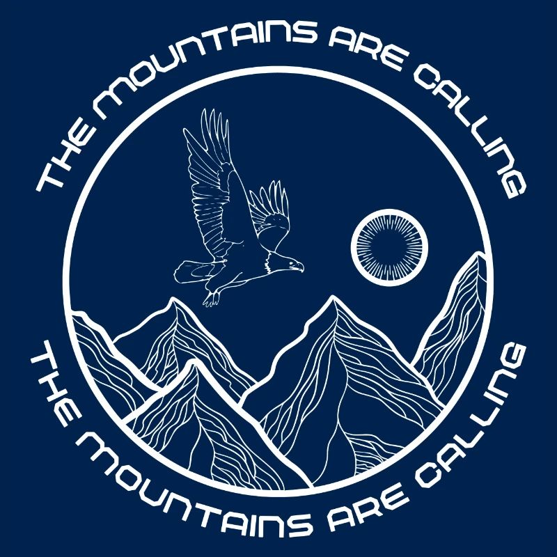 The mountains are calling white