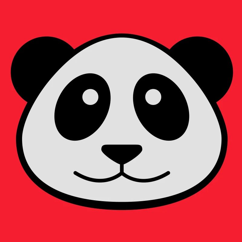 Visage de panda