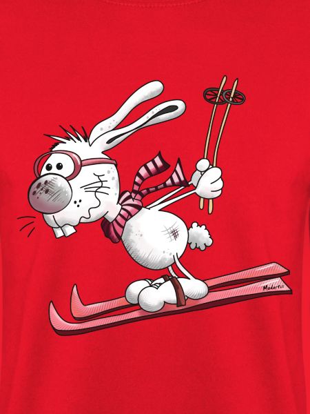 Hase auf der Piste