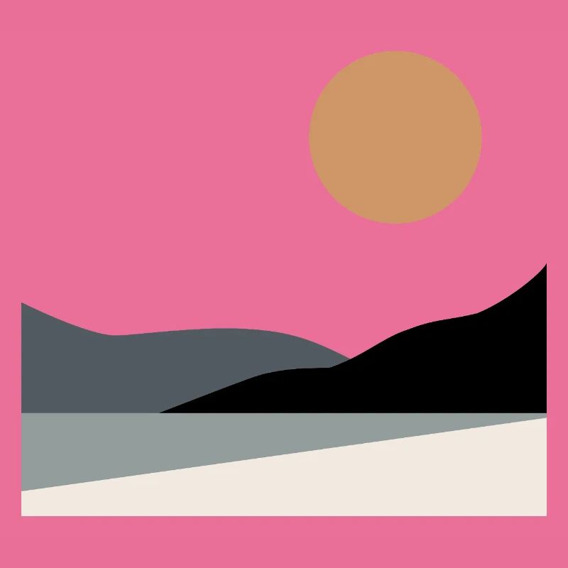 Abstrakte Landschaft