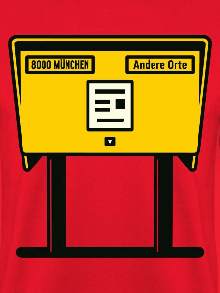 München Gelber Briefkasten