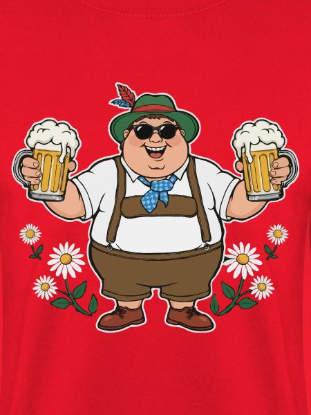 Bayerischer Bierfreund München Krügen Lederhose 