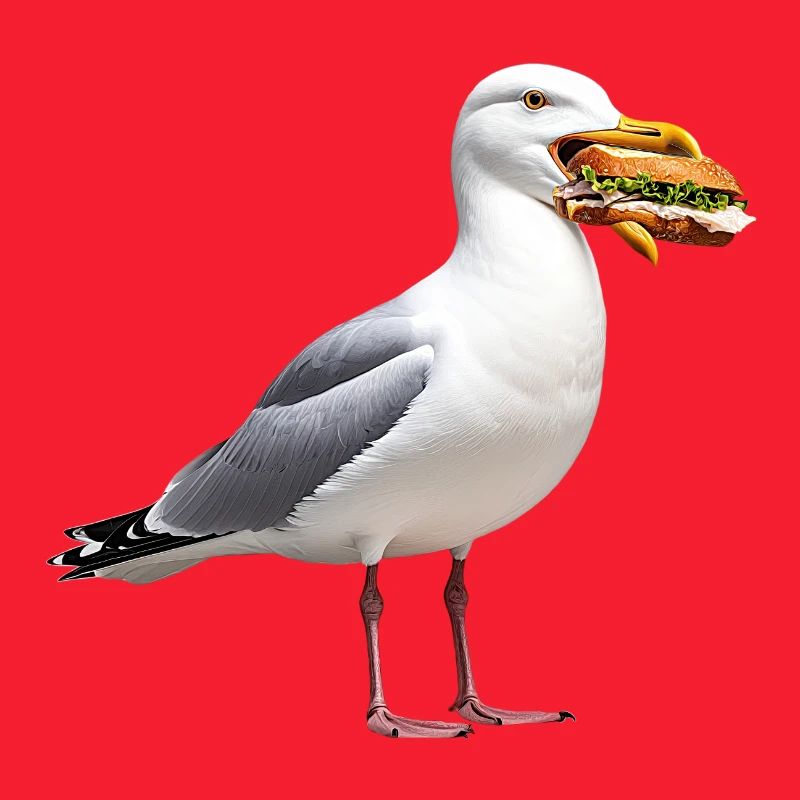 Rouleaux de herrgull avec poisson