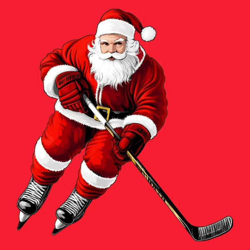 Weihnachten Eishockeyspieler