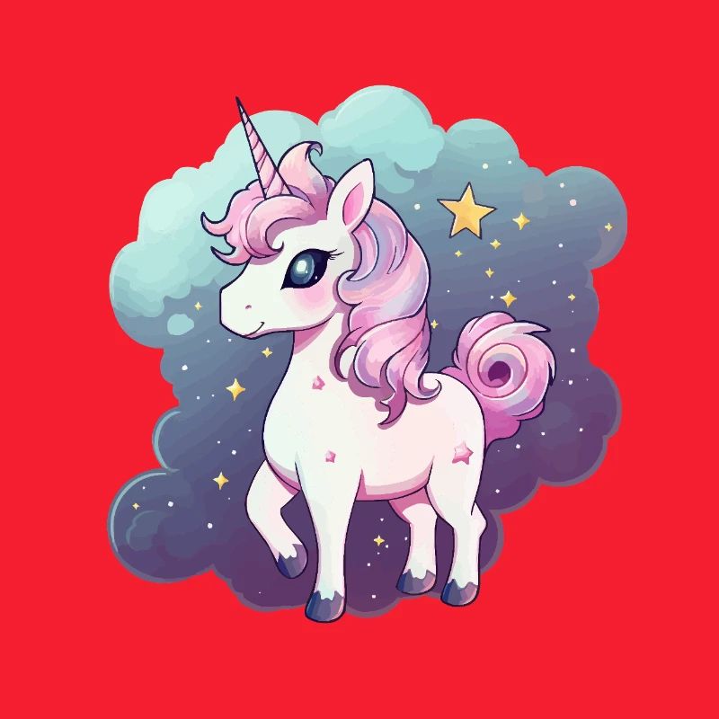 Pastell Unicorn