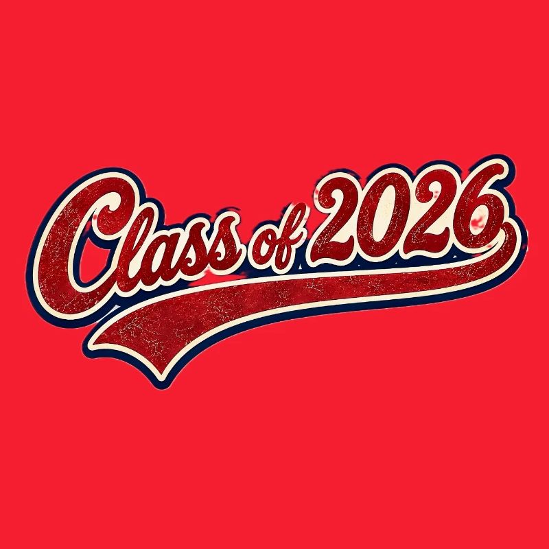 Klasse 2026 Retro Script