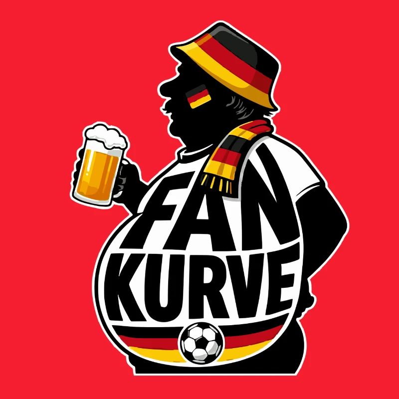 Fankurve Bierfreude Design