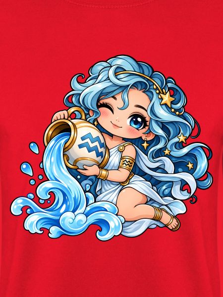 Wassermann Sternzeichen Frauen Kawaii
