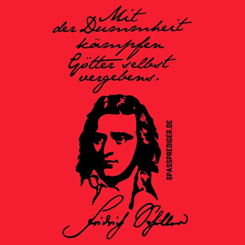 Zitat-Shirt Friedrich Schiller