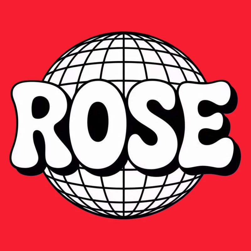 Rosa Disco-Kugel