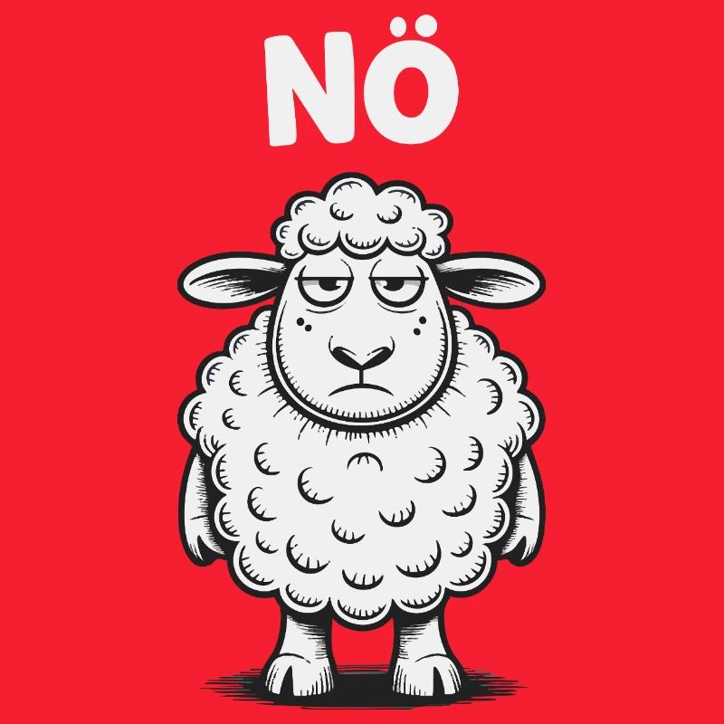 Lower Austria – Grumpy Sheep Humor Design
