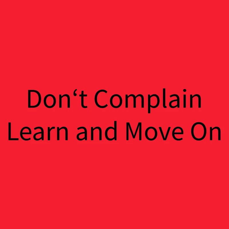Learn And Move On