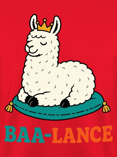 Baa-Lance – Königliches Lama in Balance