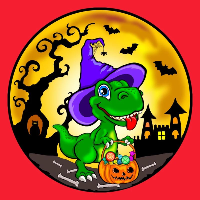 T-Rex Halloween - Dinosaurier Halloween