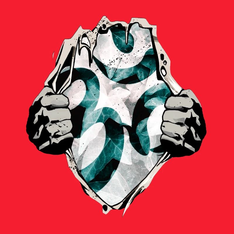 Om unterm Shirt