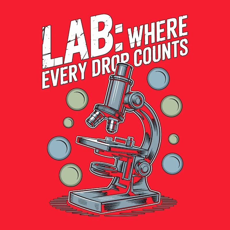 Laboratoire de techniciens de laboratoire où chaque Drop Scientist