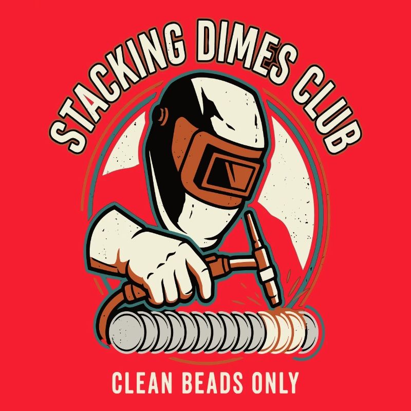 Clean Bead Club Schweißer Motiv
