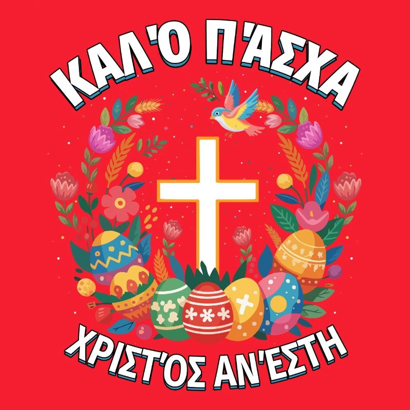 Griechisches Oster-Pascha Orthodoxes Ostern