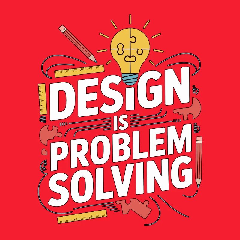 Designer Educator Design Is Problem Graphic Design