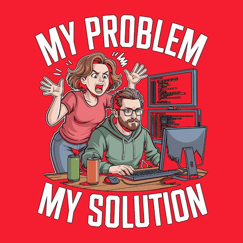 Game Developer My Problem My Pictogram Dad Mom