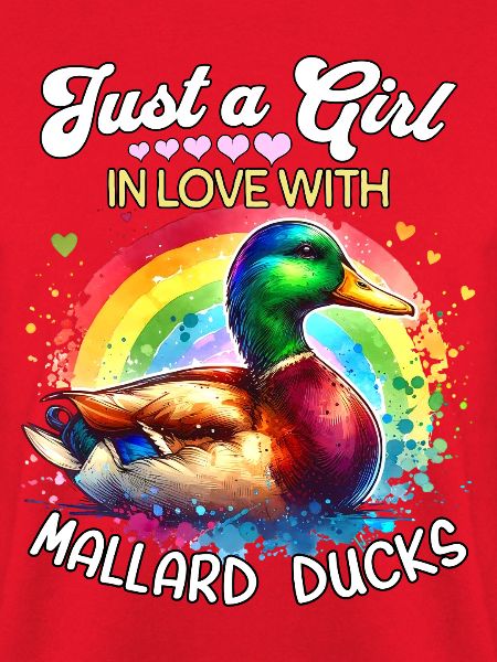 Stockente Mädchen Mallard Duck