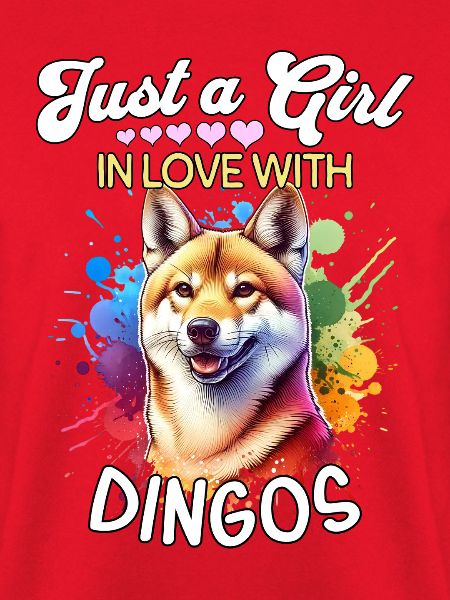 Australischer Wildhund Mädchen Dingo