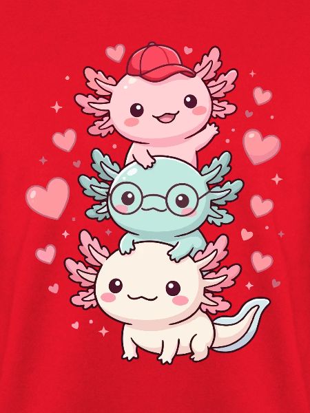 Axolotl, Süß, Kawaii