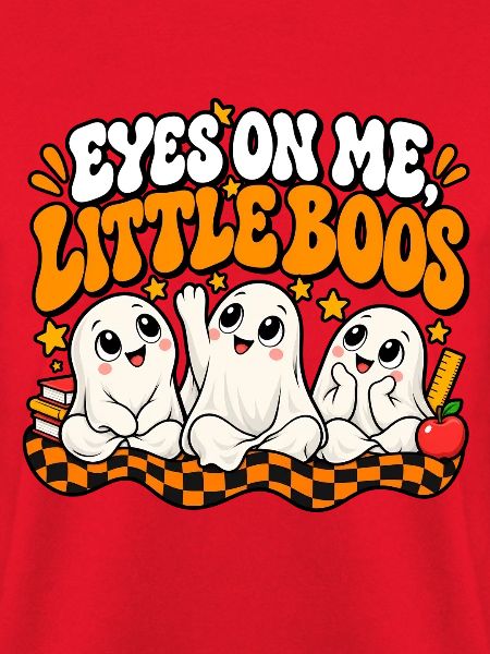 Augen auf mich: Kleine Boo-Geister