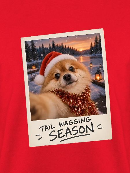 Tail Wagging Season Zwergspitz Selfie