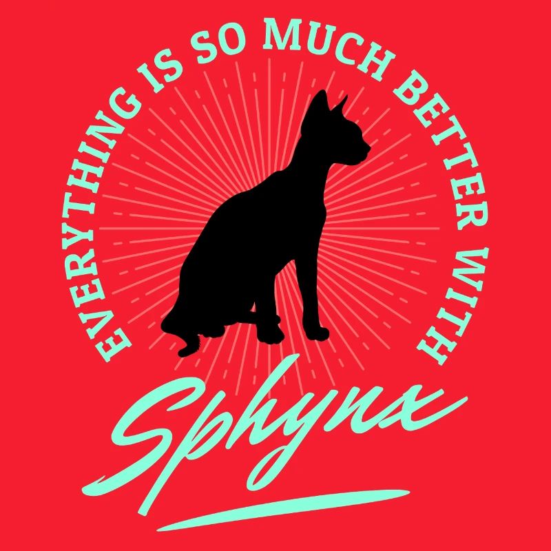Sphynx Cat lustige Sprüche