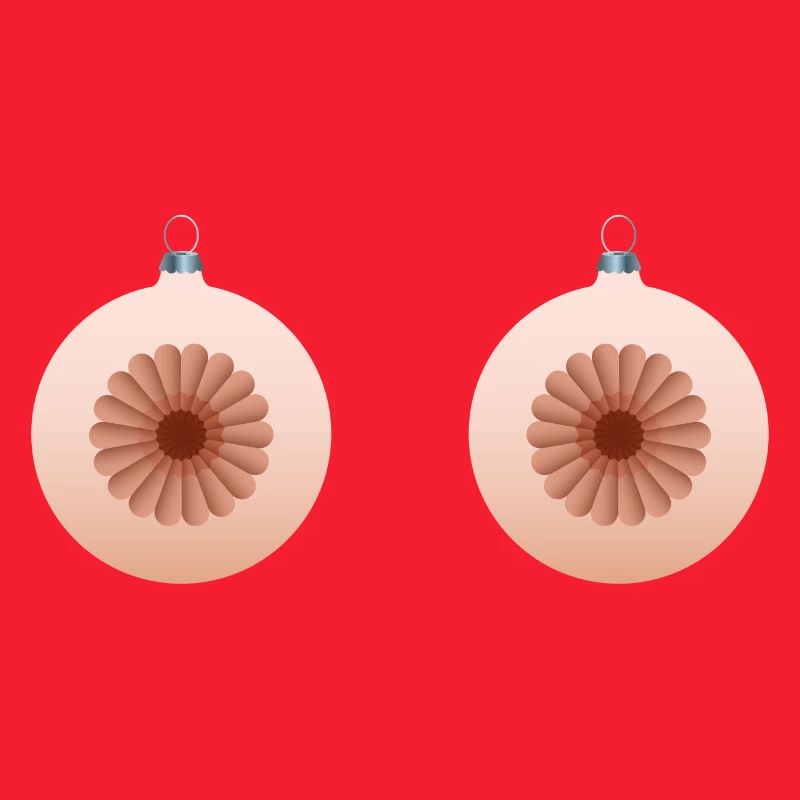 Weihnachtsschmuck Brust