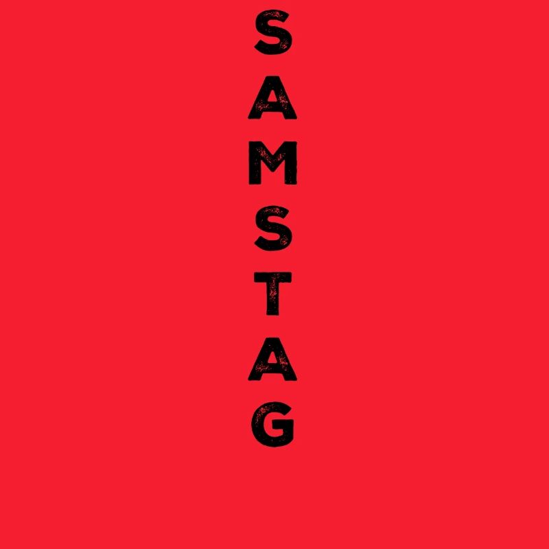Samstag - schwarz