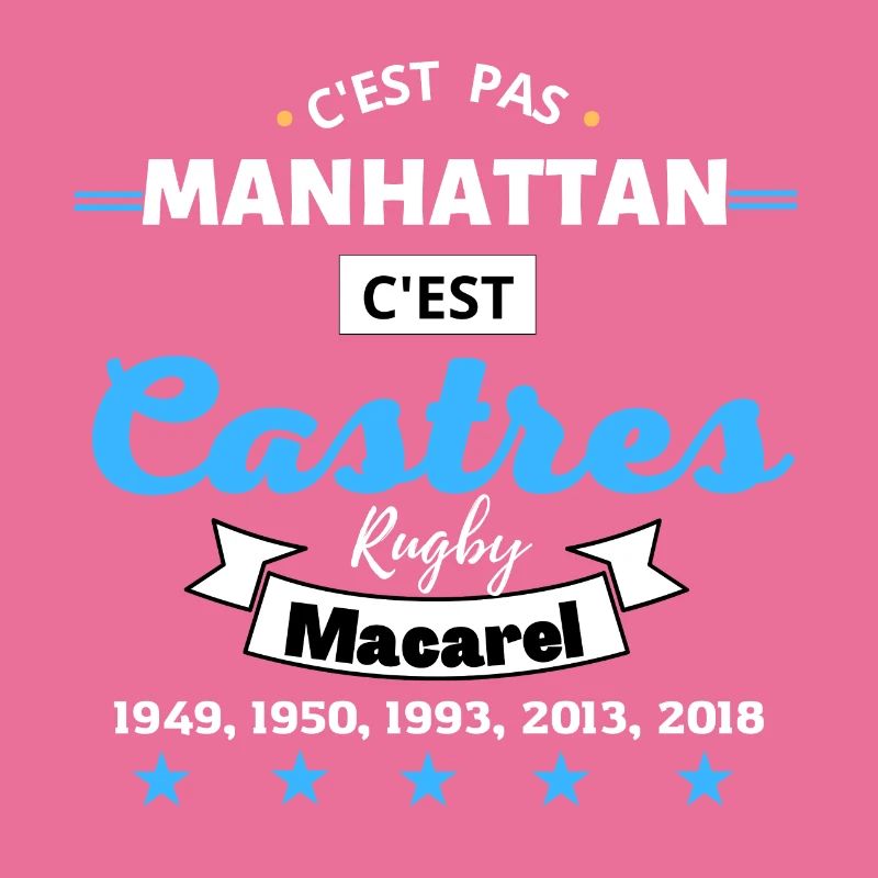 C'est pas Manhattan c'est Castres Rugby.B