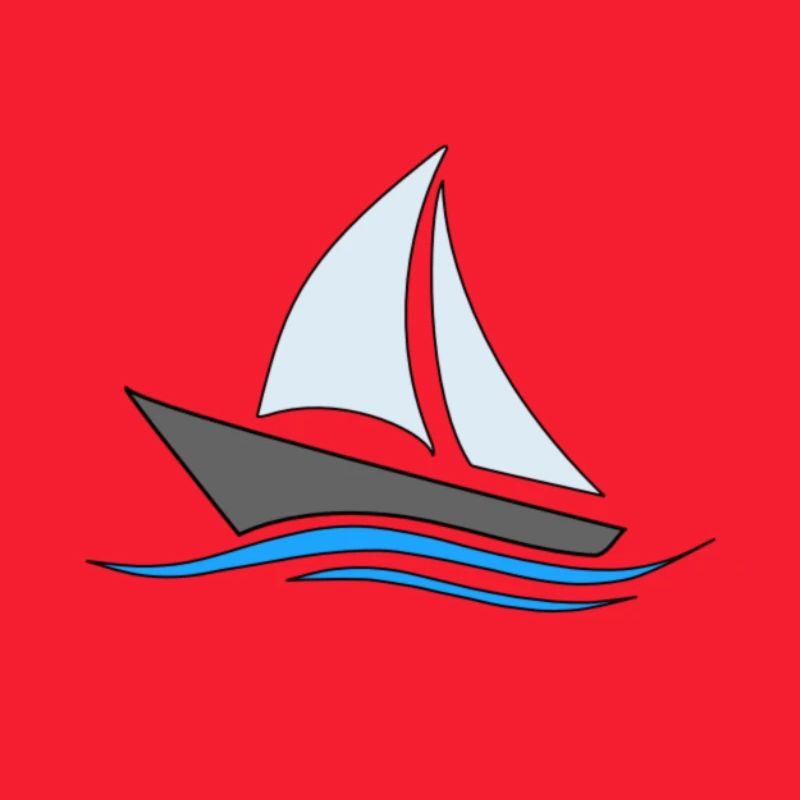 Schiff auf hoher See