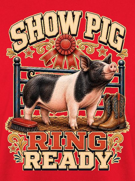 SHOW PIG RING READY