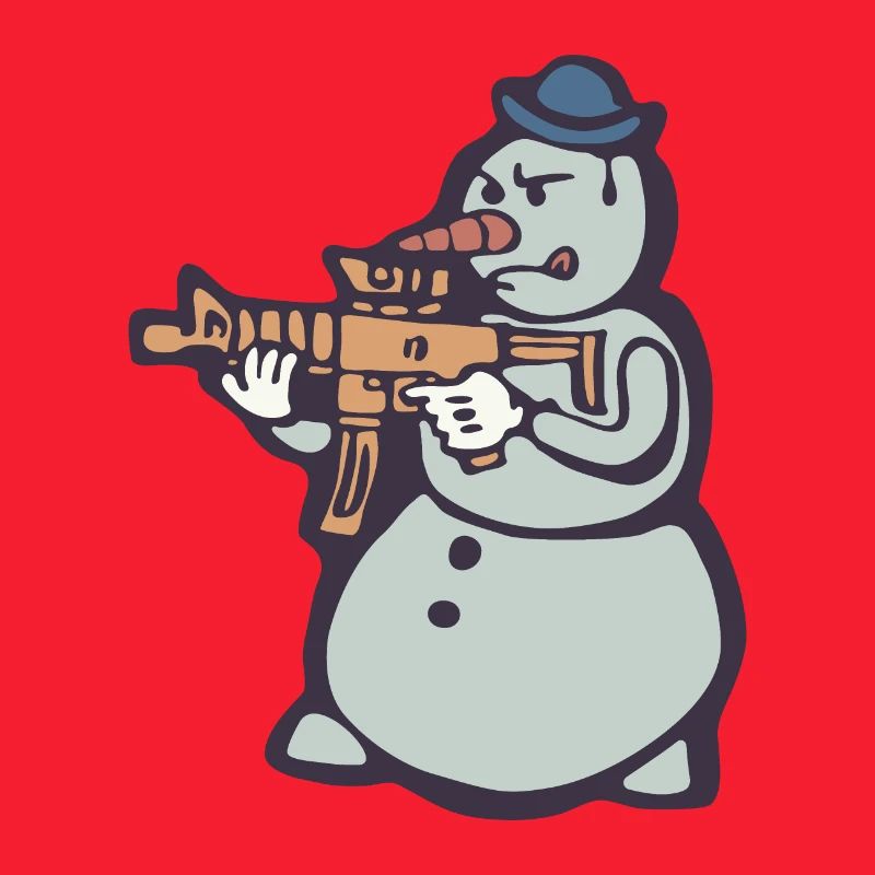 Bleib frostig Assault Schneemann