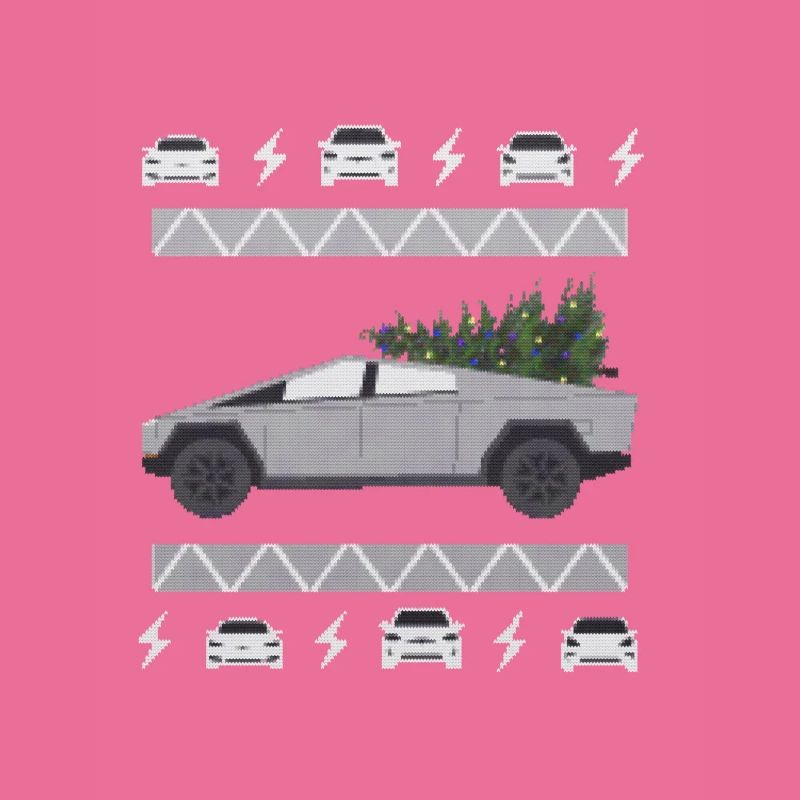 CyberTruck Weihnachtspullover