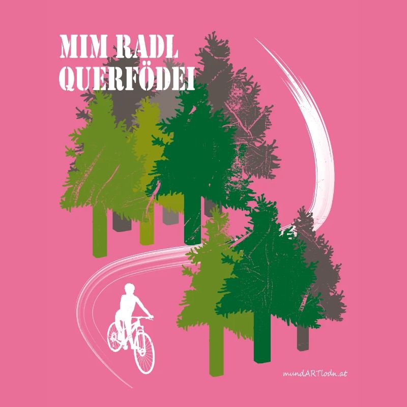 mim Radl querfödei - mit dem Rad quer Feld ein